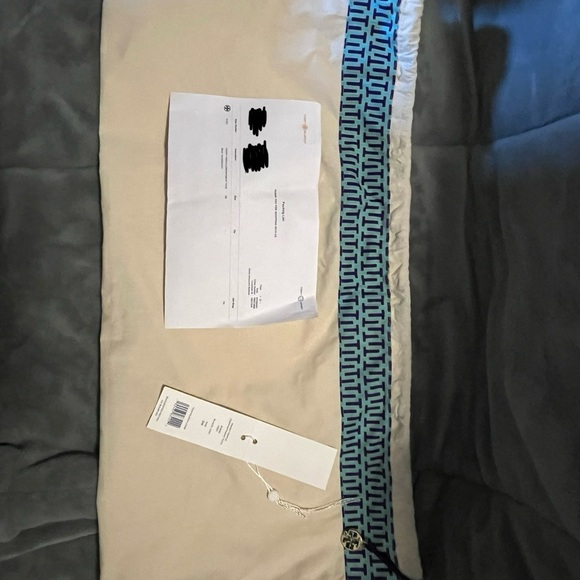 Tory Burch Black Leather Tote Bag - Picture 6 of 7